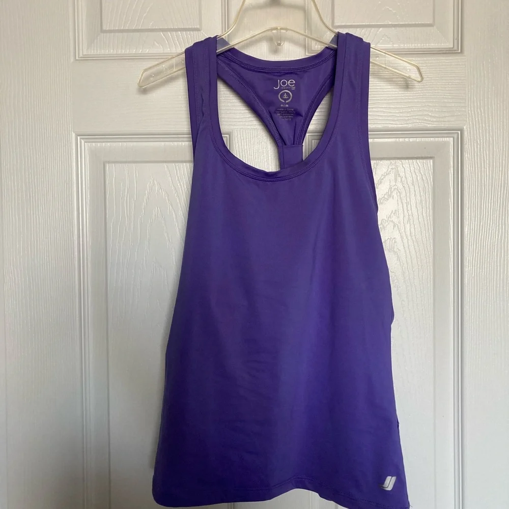 Joe Fresh Purple Racerback Tank Top - Picture 2 of 7
